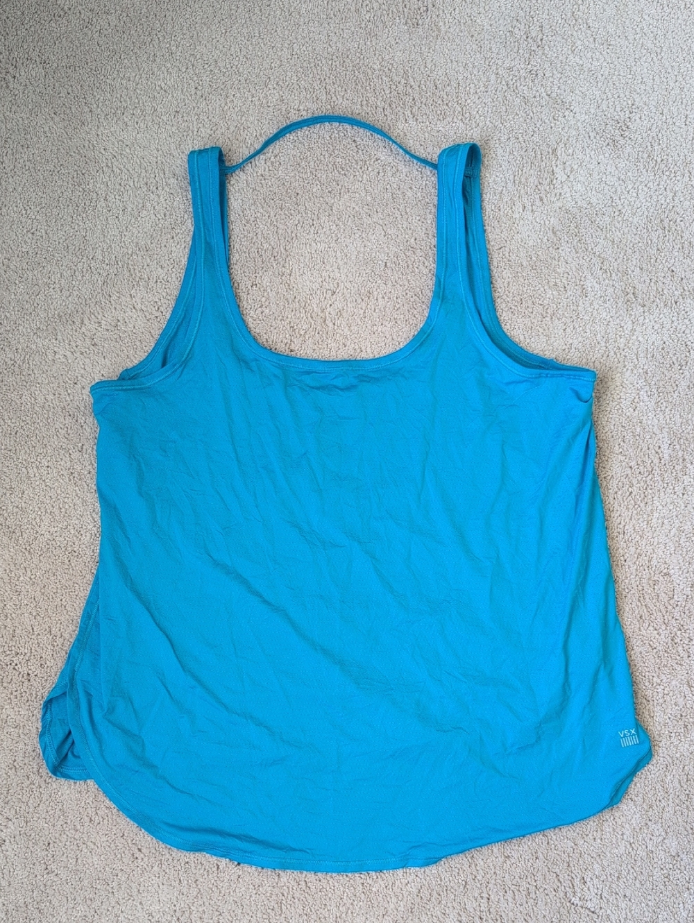 VSX Women’s Blue Scoop Neck Tank Top Size L